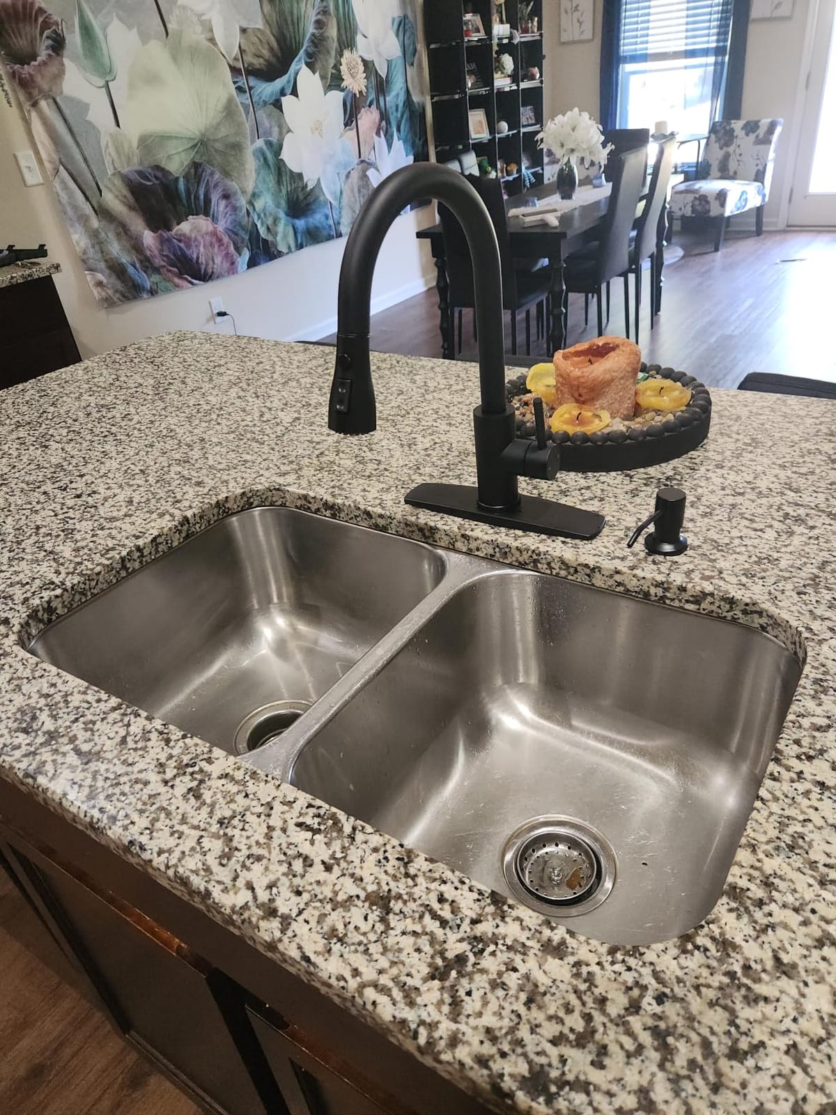 FORIOUS Black Touchless Kitchen Faucet with Soap Dispenser, Hands-Free | Smart Motion Sensor, Hands-Free Bar Sink Faucet, Pull Down Sprayer, Lead-Free Stainless Steel, Suitable for Laundry RV Camper customer photo 1