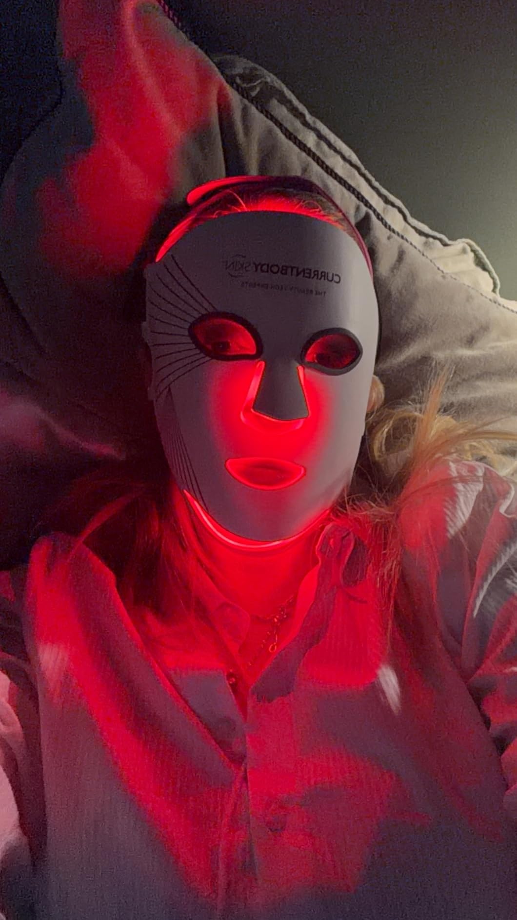 CurrentBody Skin Red Light Therapy LED Face Mask: Series 2 customer photo 1