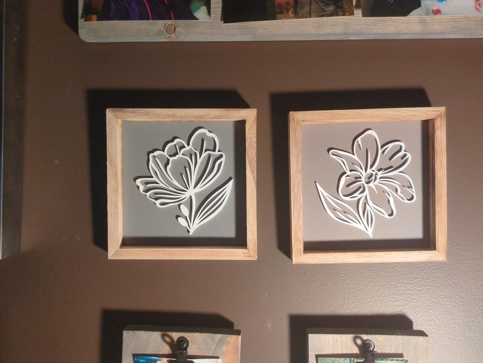 Tide and Tales 3d Framed Wall Art, Set of 4, Floral Boho Wall Decor customer photo 2