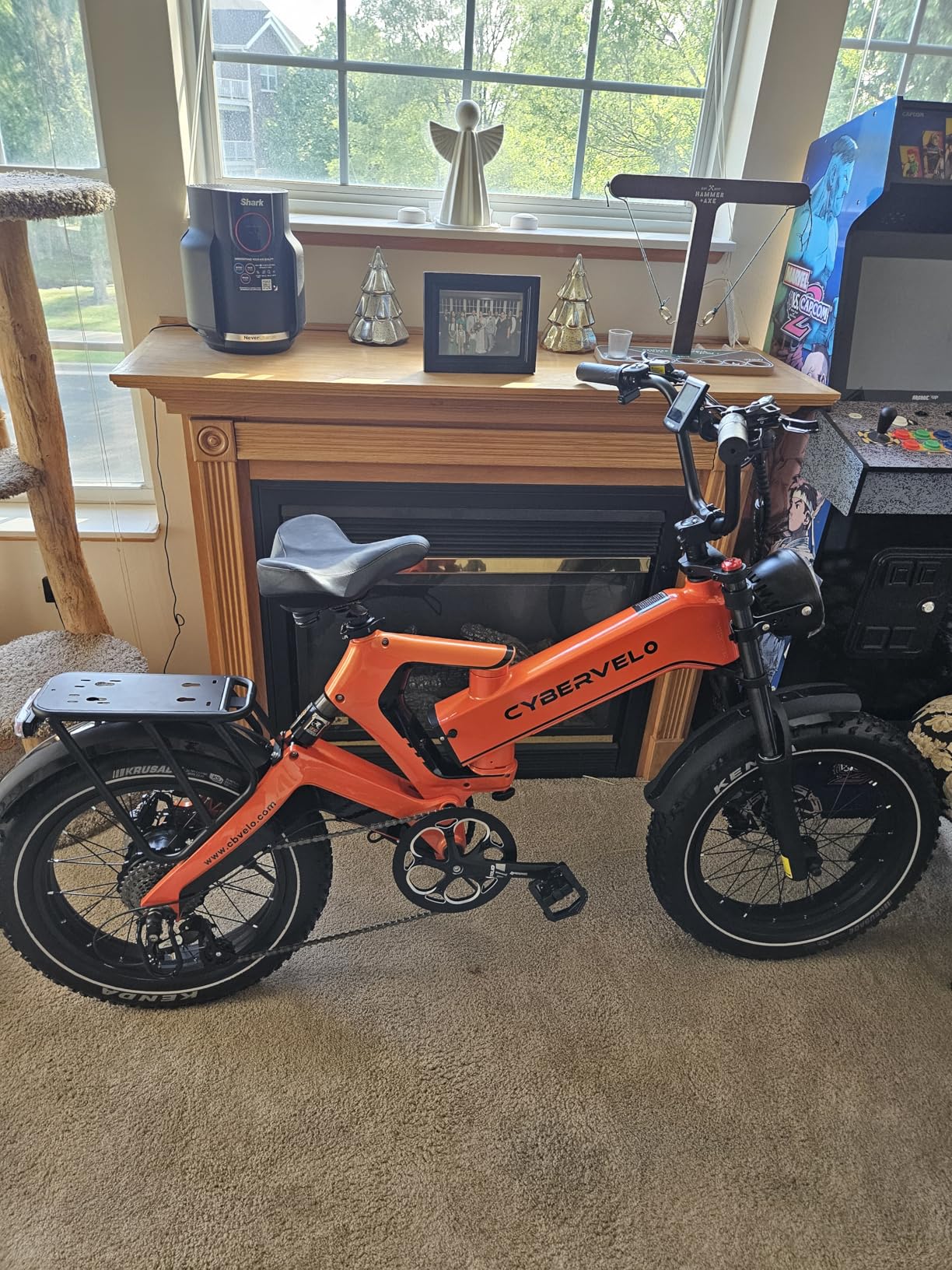 1000W (Peak 2000W) Folding Electric Bike for Adults, 35MPH 100Mile, 48V 25Ah/40Ah Removable Battery, 20