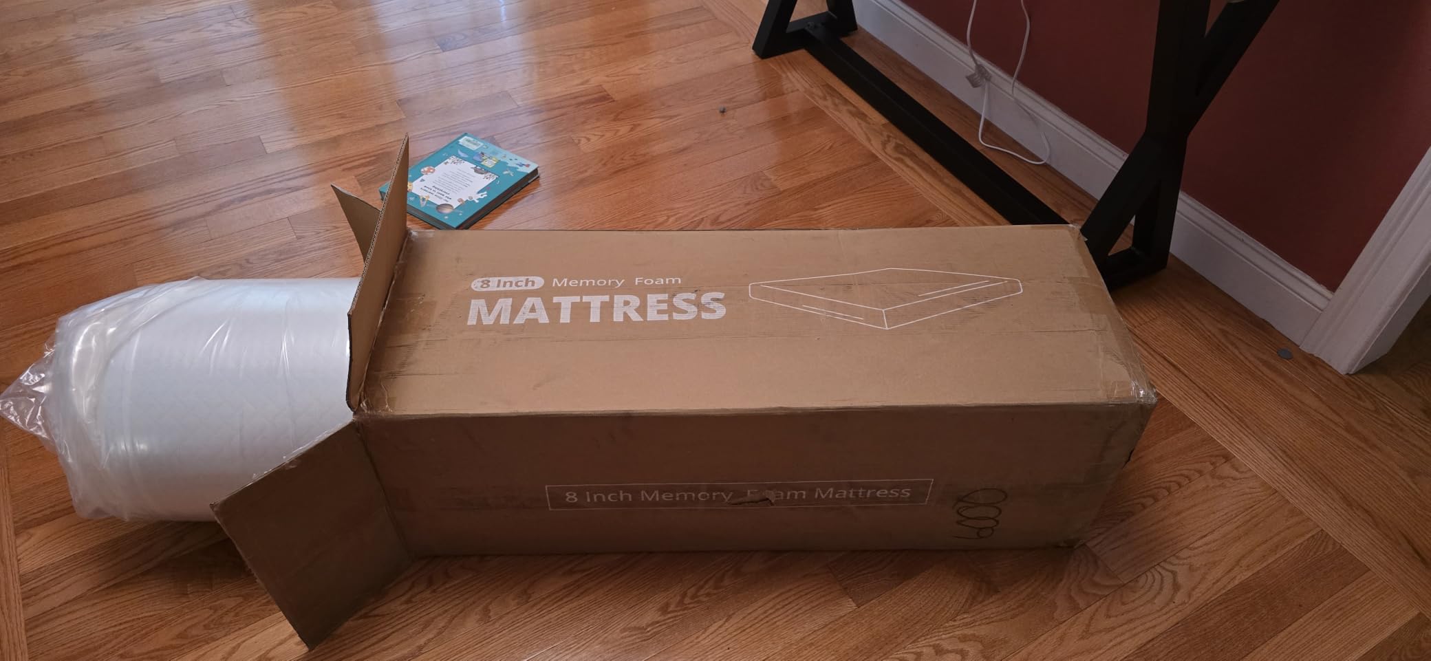 EGOHOME 6 Inch Twin Mattress for Kids, Memory Foam Mattress with Cooling Green Tea Gel, Relieve Pressure with Medium Firm Support, CertiPUR-US Certified, Fiberglass Free, 75''L x 38''W, White customer photo 2