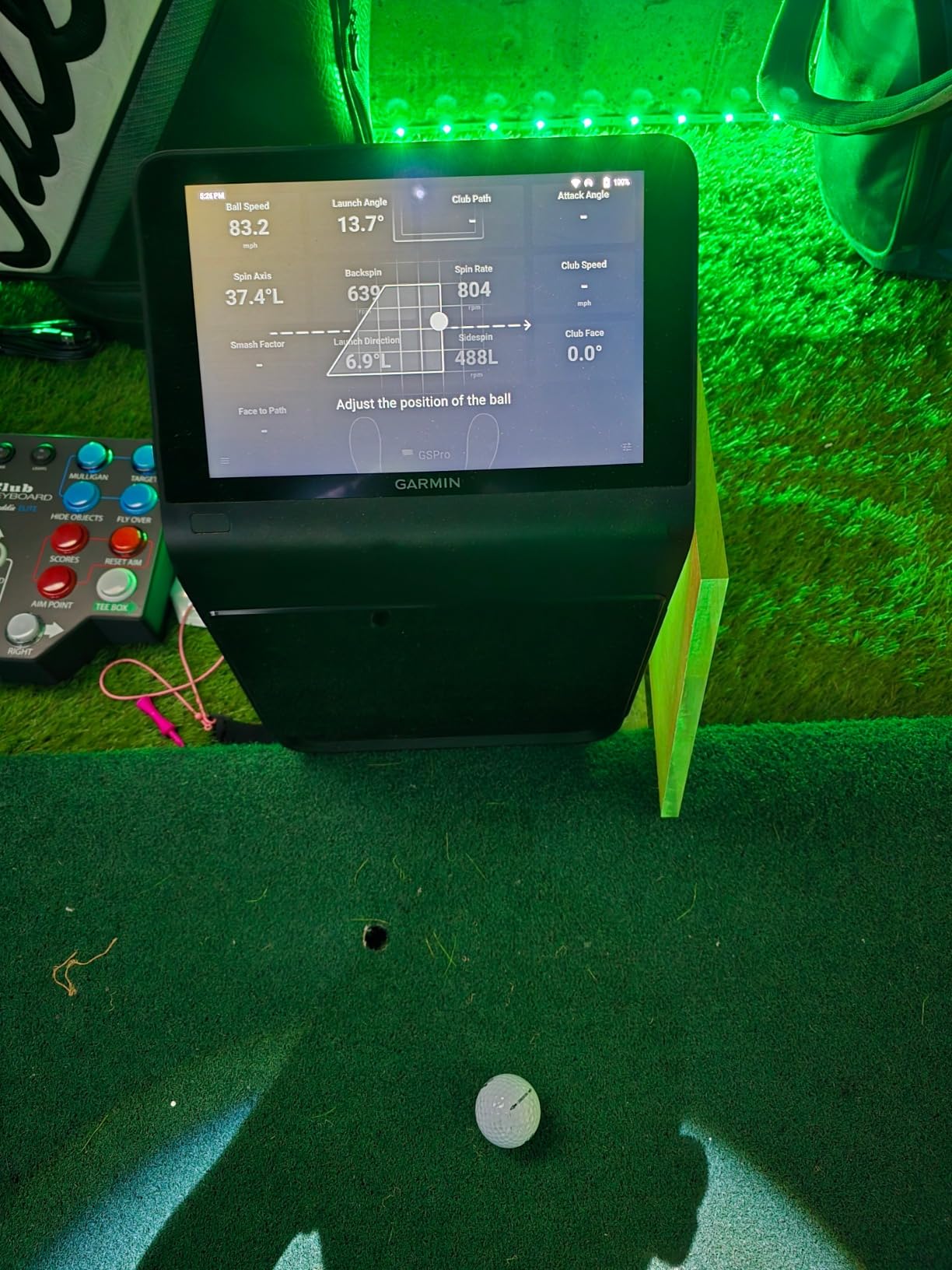 Garmin Approach® R50, Premium Golf Launch Monitor & Simulator | Colorful 10