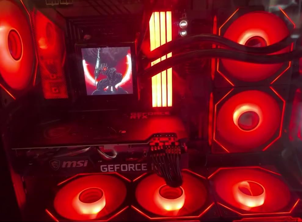 TUF Gaming ARGB PWM Fan Hub (Connects six case Fans, PWM Fan and RGB Connector, Clear Power and Operation Indicators, Stable Dual SATA Power Support), 2 Year Warranty customer photo 1