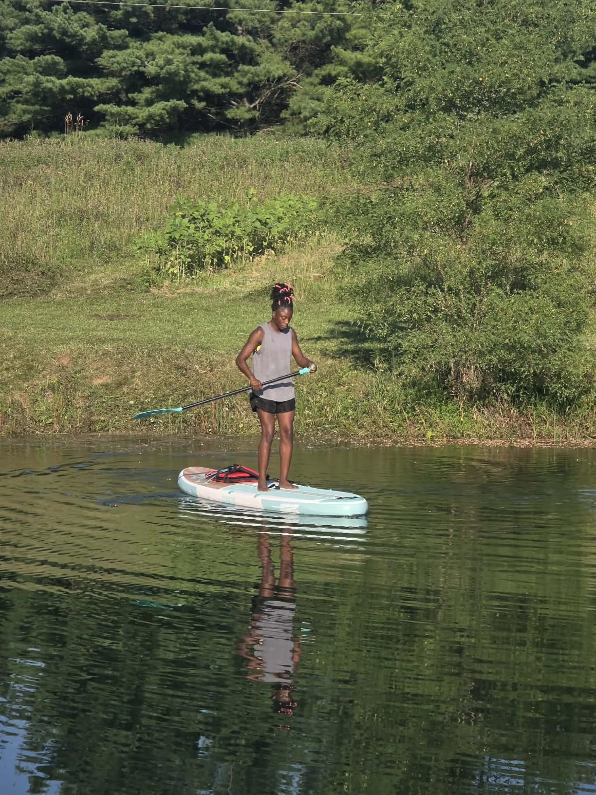 Niphean Inflatable Stand Up Paddle Board with SUP Accessories customer photo 2