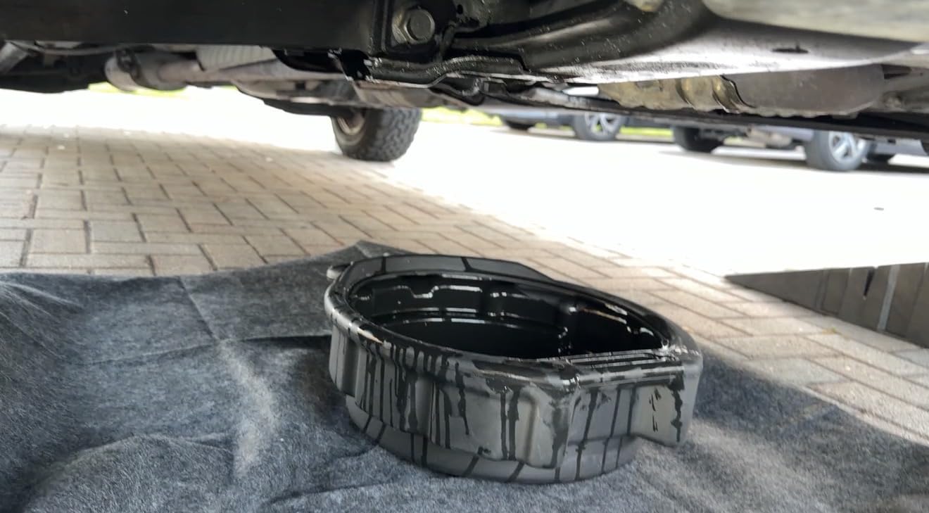 2 Pack 36 x 60 In Premium Oil Spill Mat, Garage Floor Mat for Under Car | Highly Absorbent Maintenance Mat Protect Your Floor from Oil Drips, Spills, Splashes and Stains customer photo 2