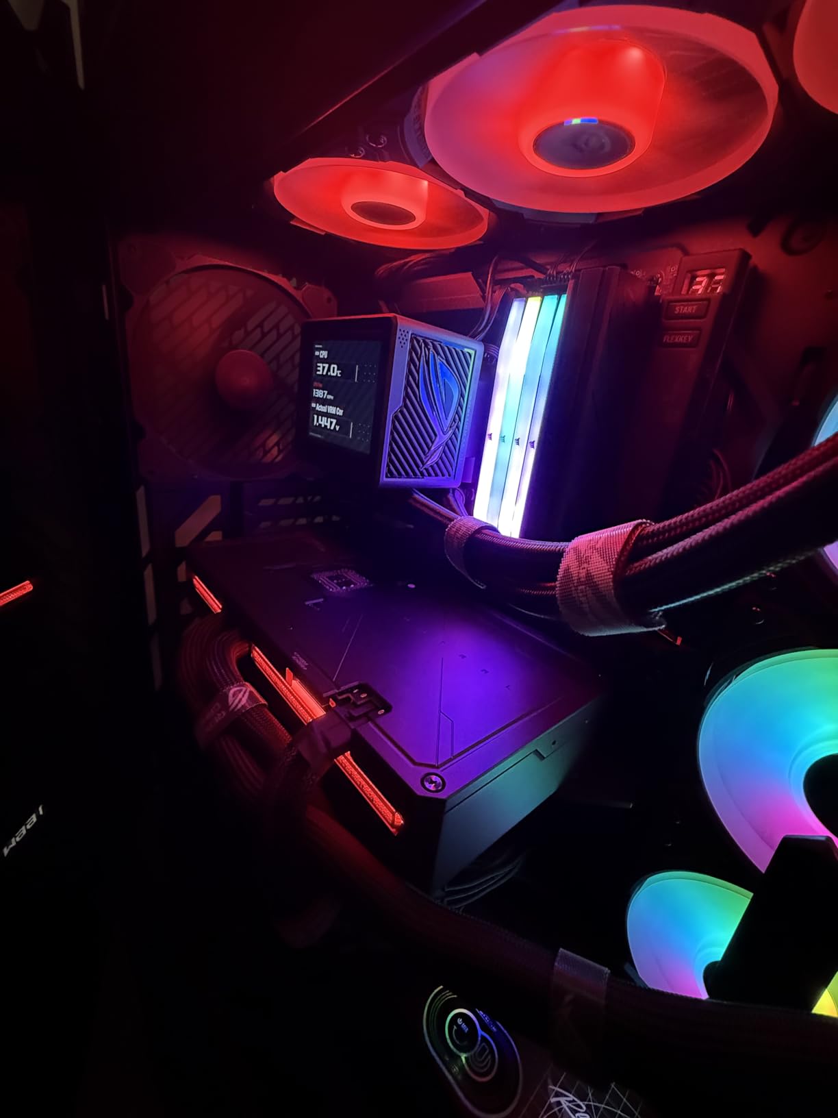 ROG Ryujin III ARGB Extreme 360mm AMD/Intel Gaming Liquid CPU Cooler | 360mm AIO, Asetek Gen8 V2 pump, magnetic ARGB fans, 3.5
