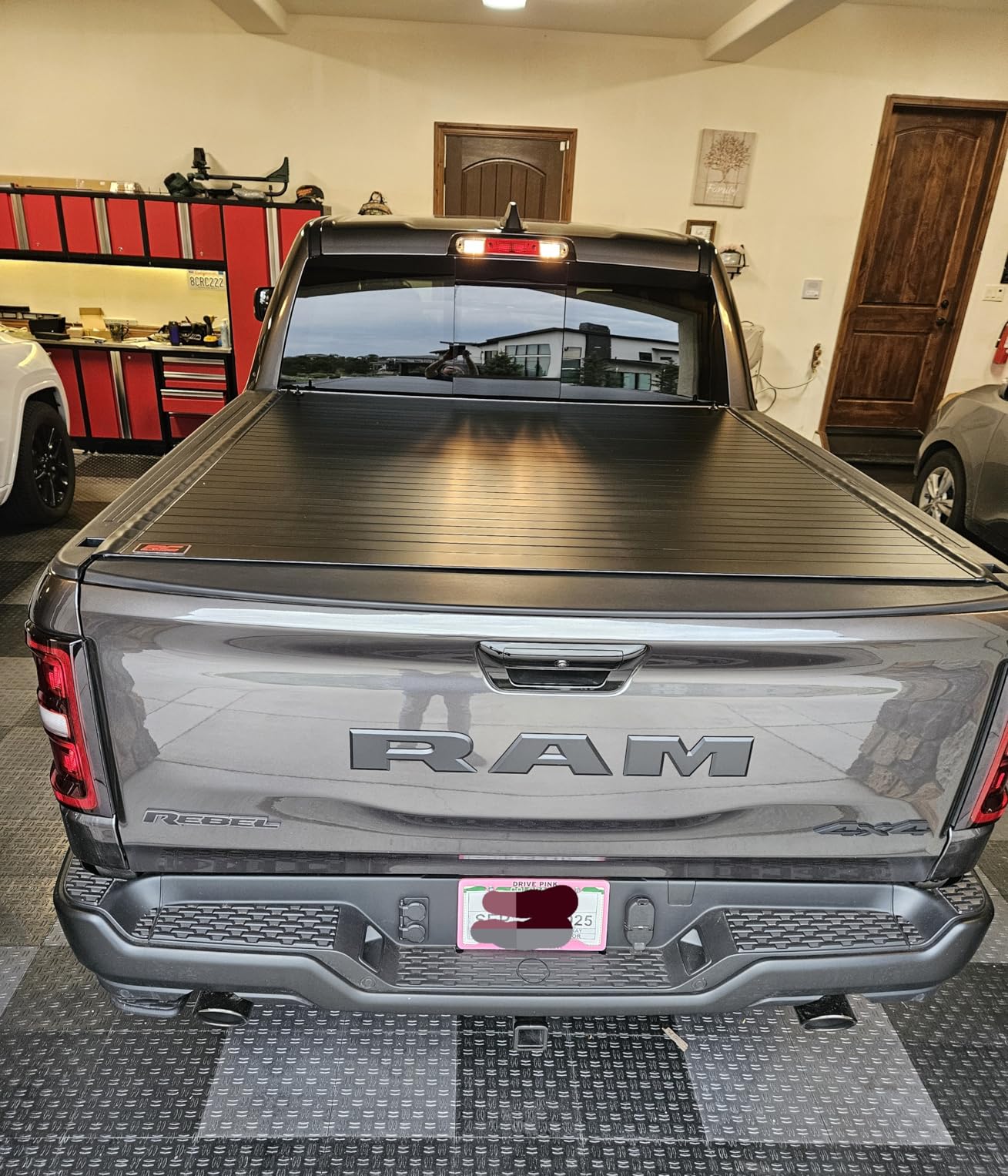 Rough Country Hard Roll-Up Tonneau Cover for Ram 1500 (2019-2026) & TRX (2021-2024) - Aluminum Truck Bed Cover, Fits 5'7 Bed customer photo 1