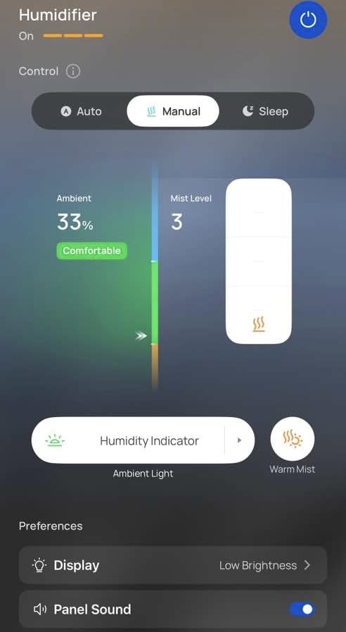 DREO 6L Humidifiers for Bedroom, Smart Warm & Cool Mist for Large Room, 60Hr Quiet Runtime for Baby, Plant, Humidity Sensor, Indicator Light, 12H Timer, Google/Alexa, Black customer photo 1