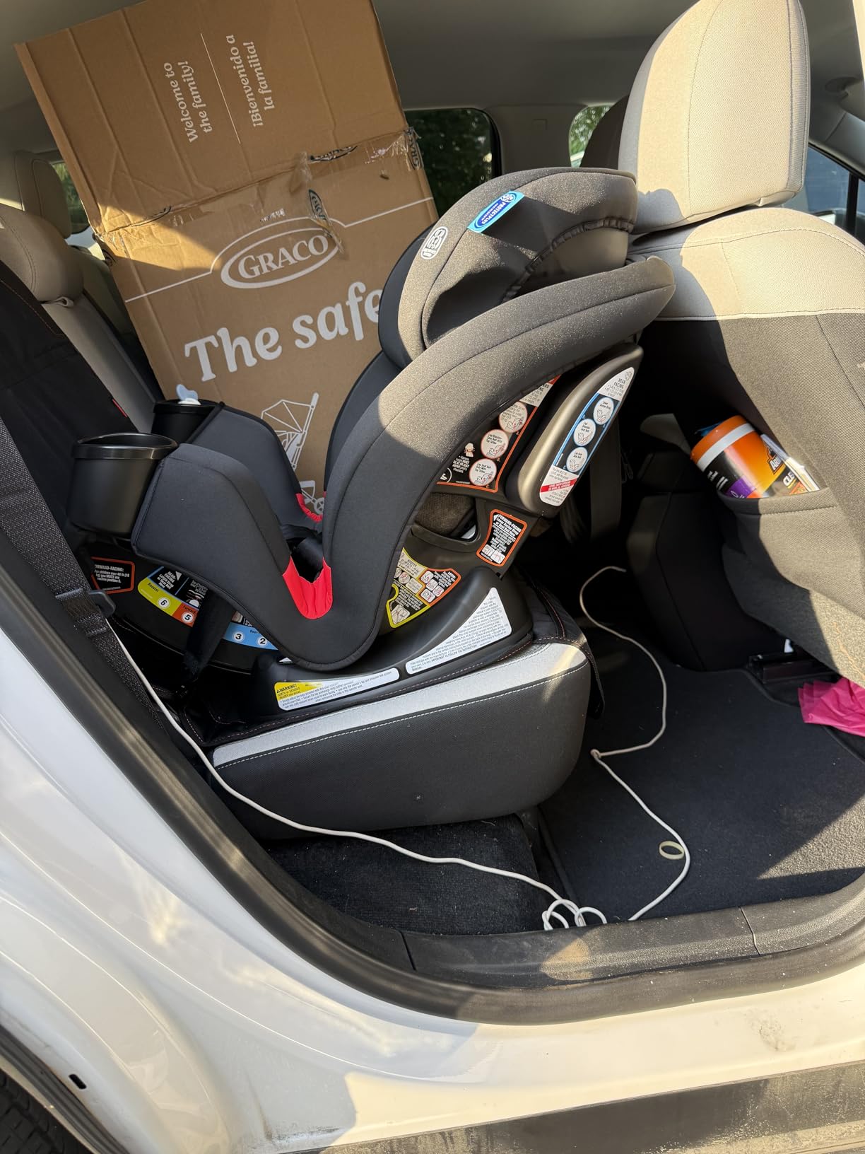 Graco TriRide 3-in-1 Reclining Car Seat, Kipling - Rear & Forward Facing Car Seat, Highback Booster, Adjustable Headrest customer photo 1