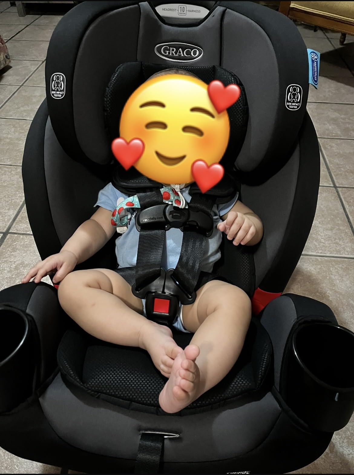 Graco TriRide 3-in-1 Reclining Car Seat, Kipling - Rear & Forward Facing Car Seat, Highback Booster, Adjustable Headrest customer photo 2