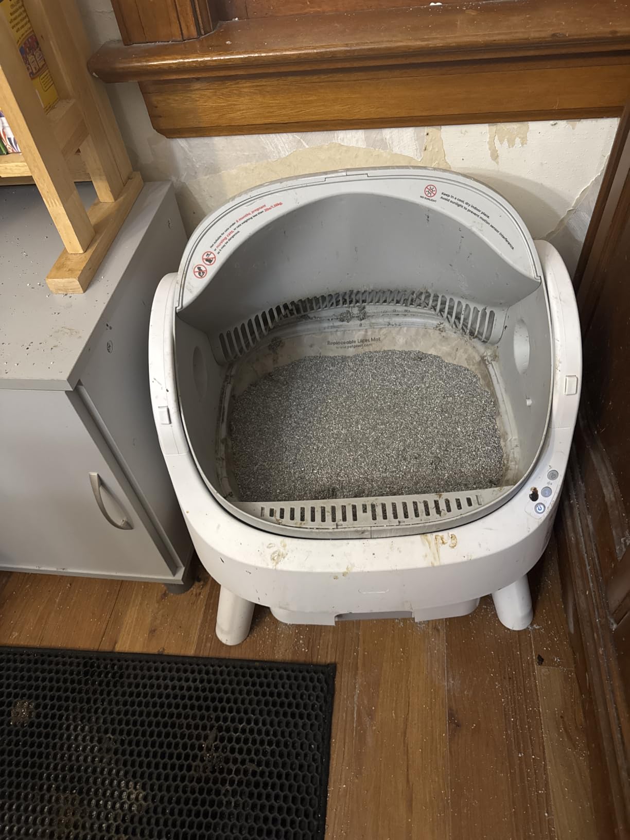 Self Cleaning Cat Litter Box, Automatic Litter Box for Multiple Cats, Integrated Safety Protection with Open-Top Design customer photo 2