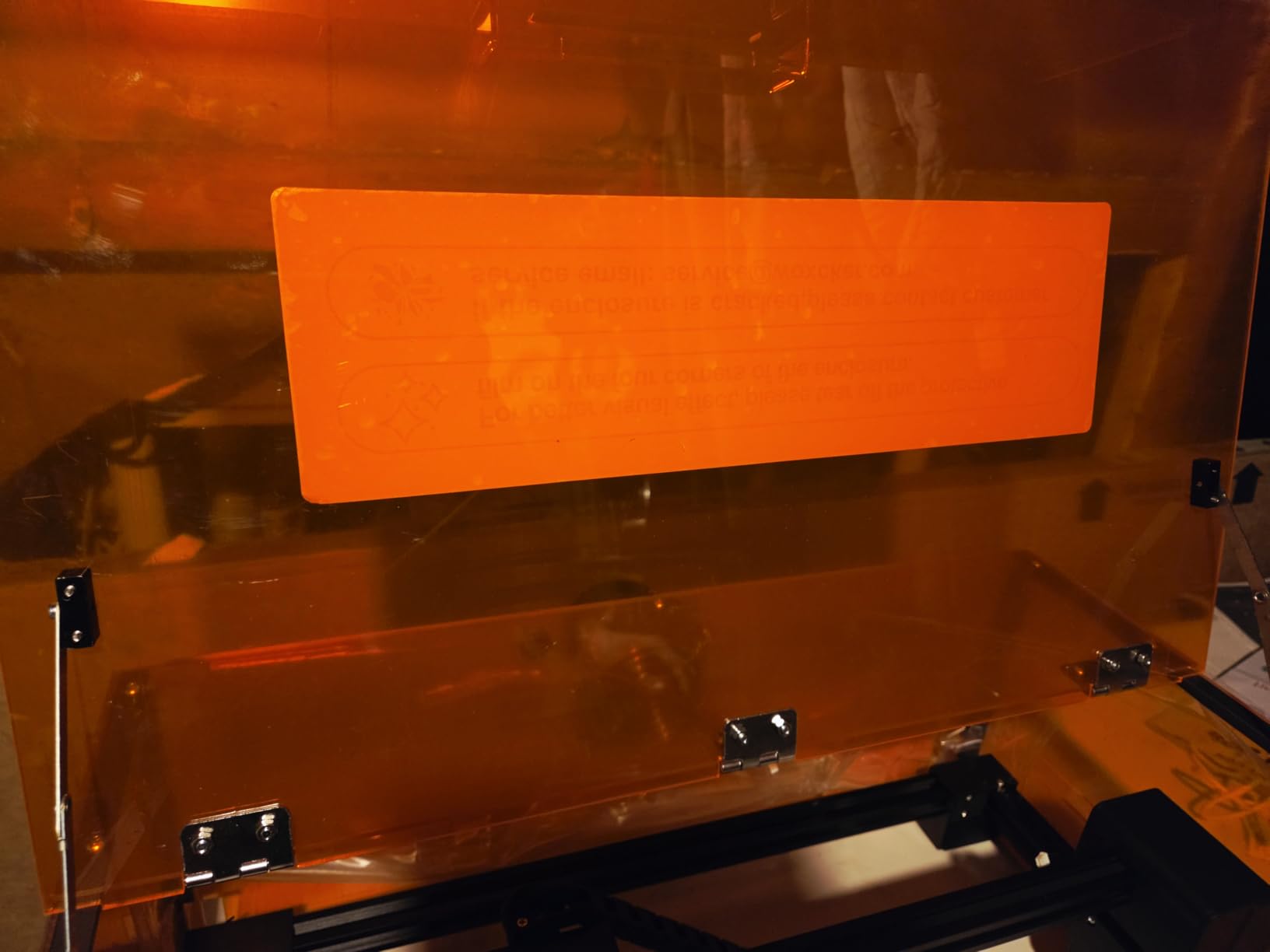 Laser Engraver 10W Big Engraving Working Area Class 1 10000mW | High Precision for Wood Coated Metal Glass Metal Leather Stone | 360° Enclosure CNC Machine | Beginner Friendly customer photo 2
