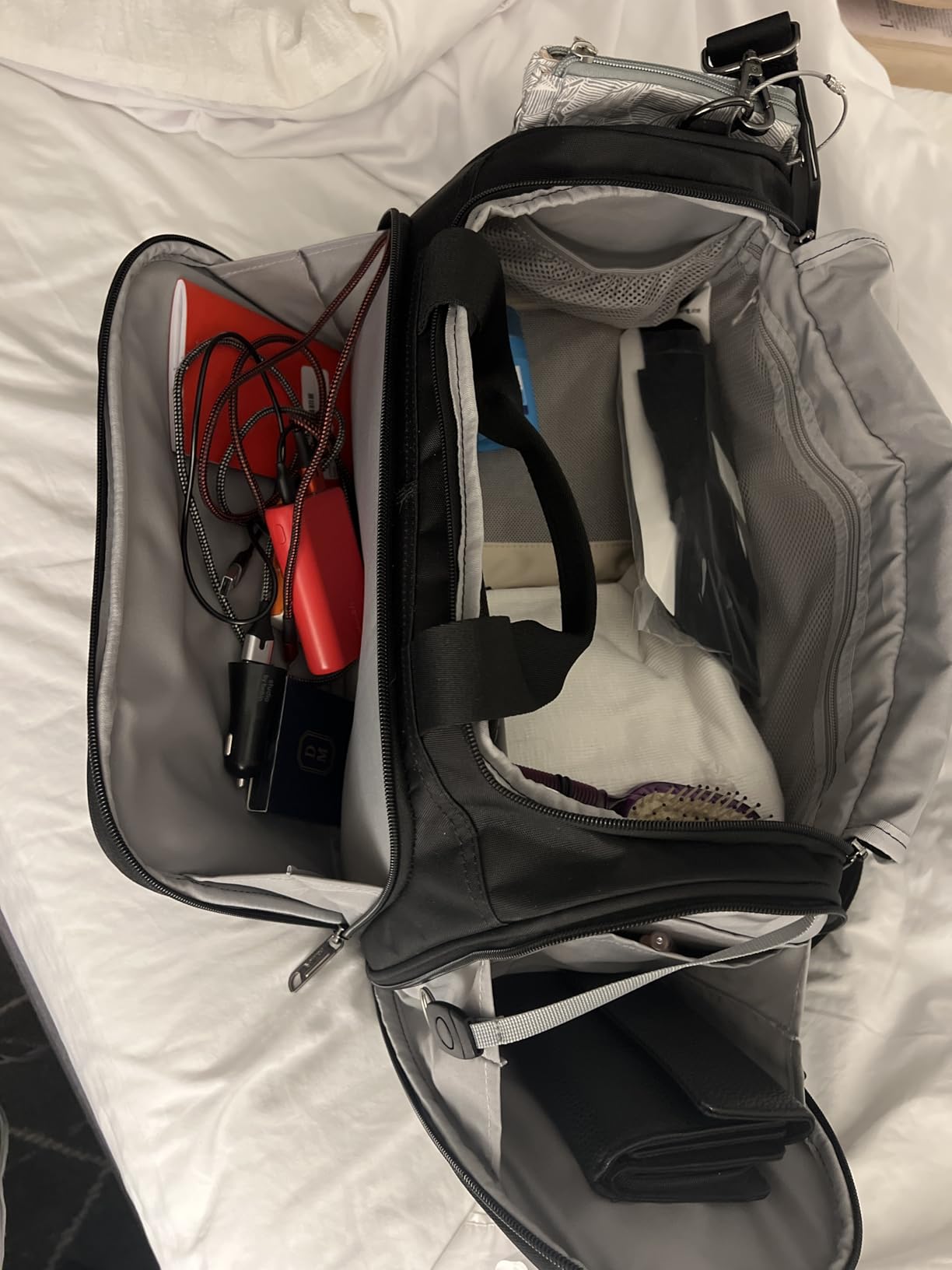 Small Underseat Carry On Luggage Bags for Travel with 10 Pockets customer photo 2