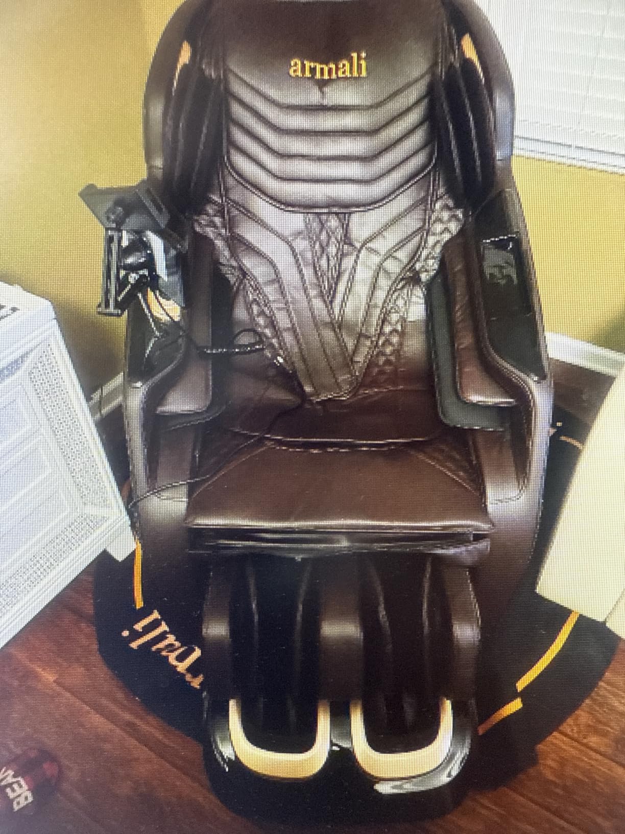 4D Massage Chairs Full Body, Zero Gravity SL-Track Shiatsu Massage Chair Recliner, Core Heating, 20 Massage Techniques, Deep Yoga Stretch, Foot Rollers, Ai Voice, Touch Screen, Wireless Charging customer photo 2