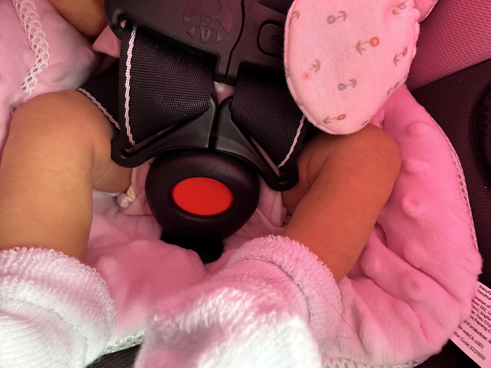 Baby Trend EZ-Lift PRO Infant Car Seat, Dash Rose - Lightweight Premium Carry, Plush Infant Cushioning, Adjustable Harness Support customer photo 1