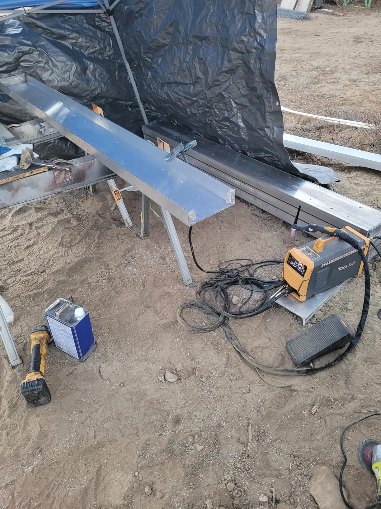 TOOLIOM 6-in-1 AC/DC TIG Welder with Pulse, 110V/220V Dual Voltage | AC TIG/DC TIG/AC Pulsed TIG/DC Pulsed TIG/Stick/TIG Spot modes, large digital display customer photo 1