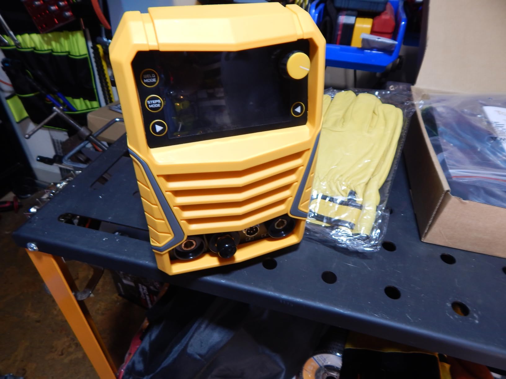 TOOLIOM 6-in-1 AC/DC TIG Welder with Pulse, 110V/220V Dual Voltage | AC TIG/DC TIG/AC Pulsed TIG/DC Pulsed TIG/Stick/TIG Spot modes, large digital display customer photo 2