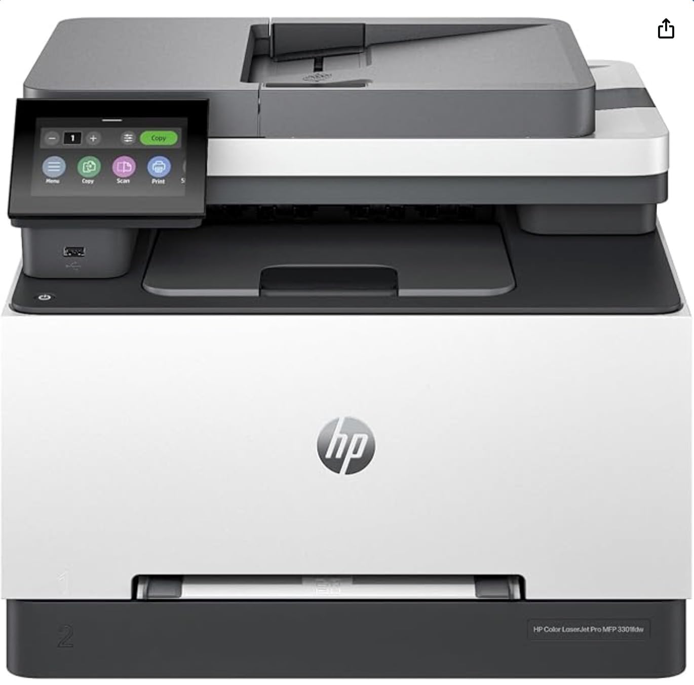 HP Color LaserJet Pro MFP 3301cdw Wireless All-in-One Color Laser Printer, Office Printer, Scanner, Copier, Fax, ADF, Duplex, Best-for-Office (74T92FR) (Renewed) customer photo 1