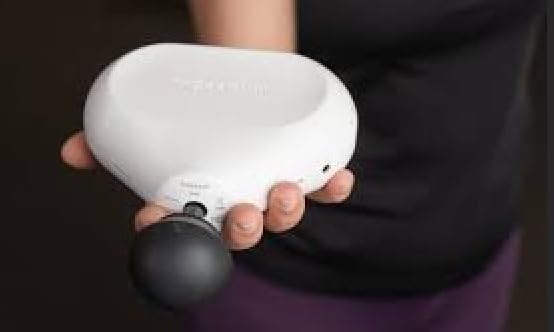 TheraGun Therabody Mini 3rd Gen Massage Gun, Travel Essential, Ultra-Portable Percussion Massager for Recovery Anywhere, Bluetooth, 3-Speed, 1-Button Control customer photo 1