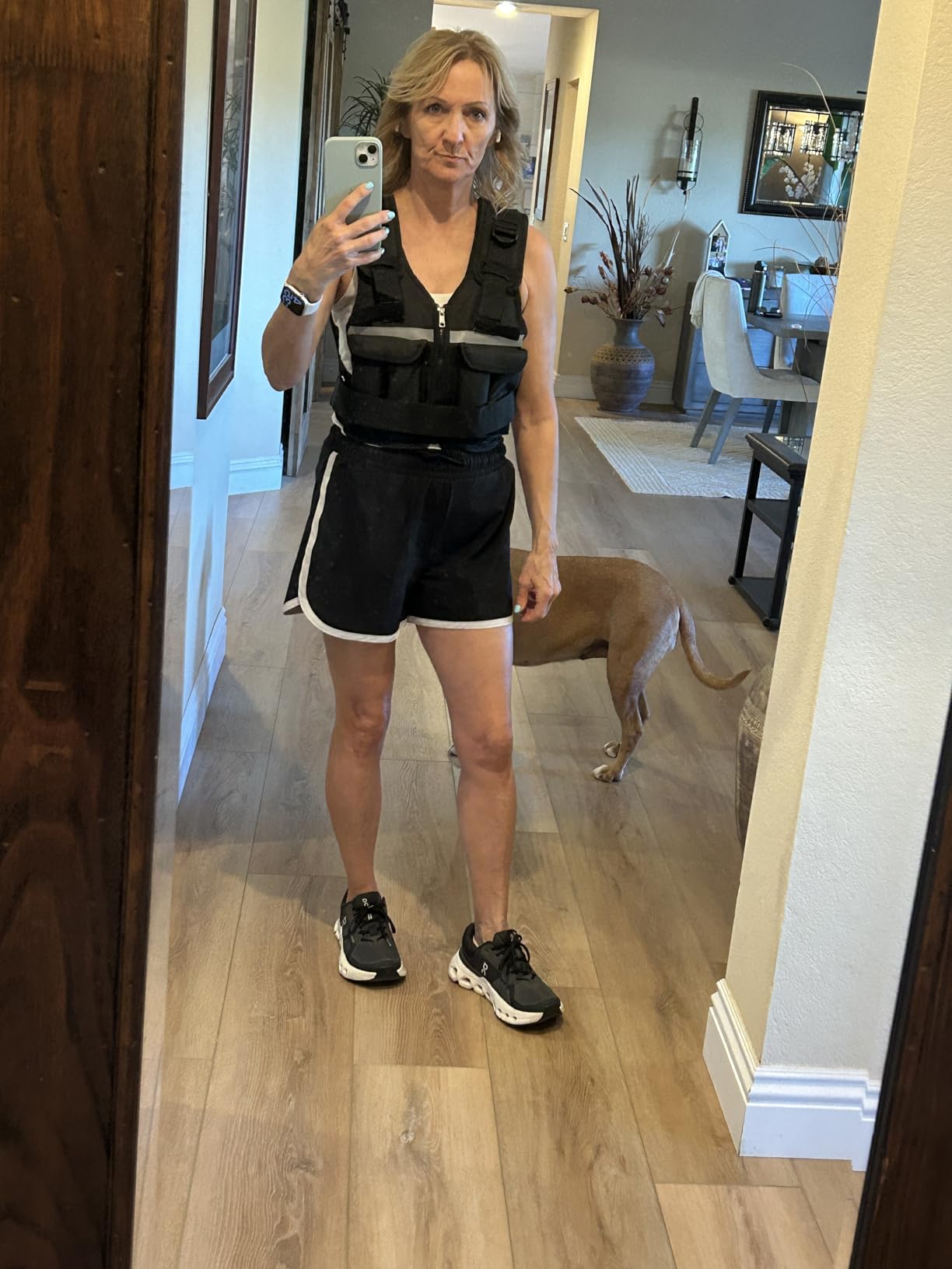 Sportneer Adjustable Weighted Vest Weights: 2-18 lbs/2-42 lbs Washable Weight Vest customer photo 1