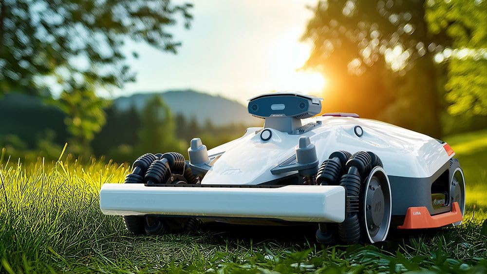 Mammotion LUBA 2 AWD 5000HX Robot Lawn Mower with 4G, Reception 1.25 Acres, Max. 1.48 Acres, All-Wheel-Drive for 80% Slope, UltraSense AI Vision & RTK Automatic Edge Mapping customer photo 1