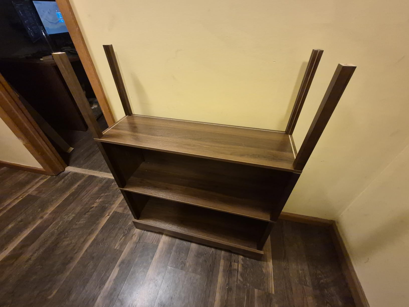 TVU 5-Tier Wooden Bookshelf, 31.5
