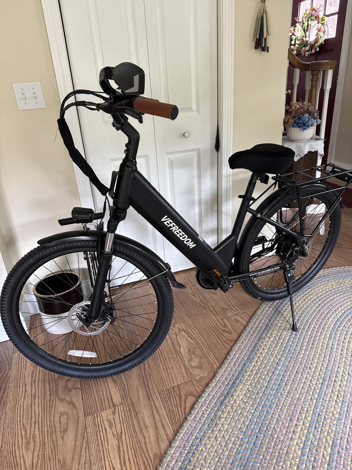 1000w Peak Electric Bike for Adults,up 80 Miles Removable Battery Ebike, 26