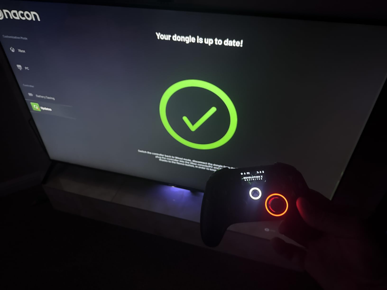 Nacon Revolution X Unlimited Precision Wireless Controller for XBOX and PC customer photo 1