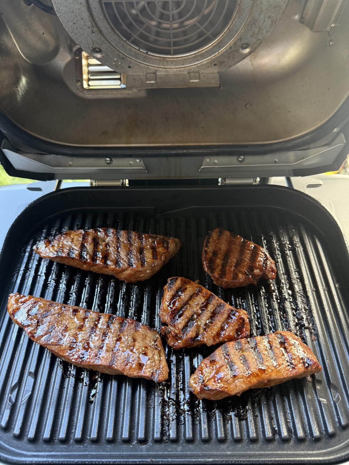 Ninja Woodfire Outdoor Grill & Smoker, 6-in-1, Air Fry, Bake, Broil, OG321 customer photo 2