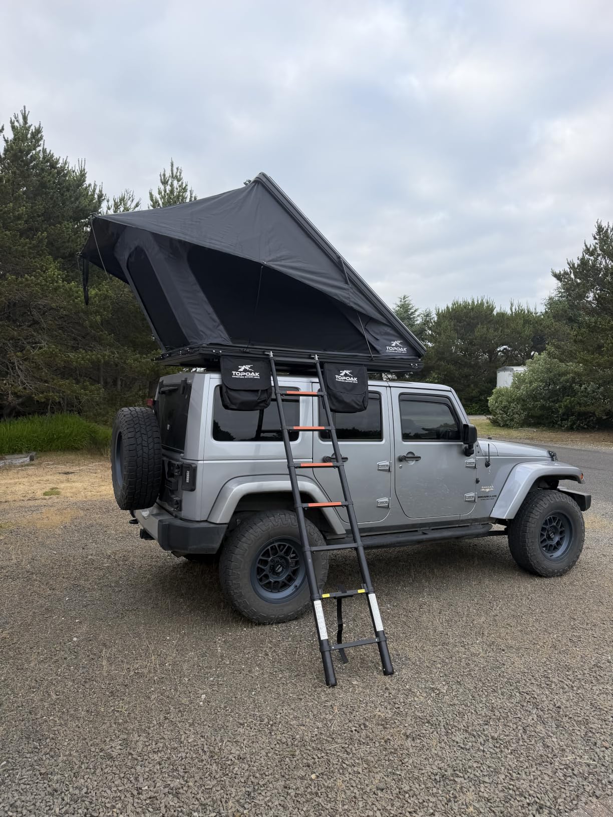 TOPOAK Galaxy Pro Pop-Up Hard Shell Rooftop Tent with Full-Cover Rainfly | for 2 adults and 1 child with 30-second setup and an adjustable full-cover rainfly for airflow and weather coverage customer photo 2