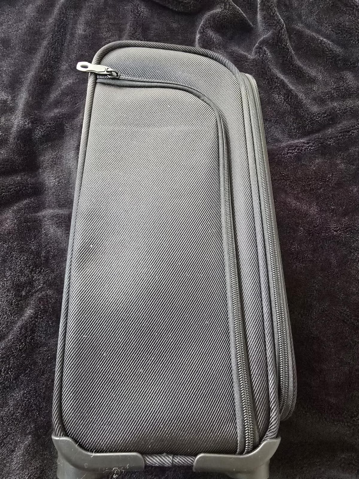 17 Inch Underseat Carry on Luggage with Removable Spinner Wheels customer photo 2