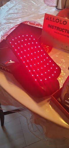 Red Light Therapy for Body, 3 in 1 LEDs Red Light Therapy Belt with Timer Remote Control, 660nm 850nm Infrared Light Therapy Pad for Body Waist Shoulder Knee, 16.7