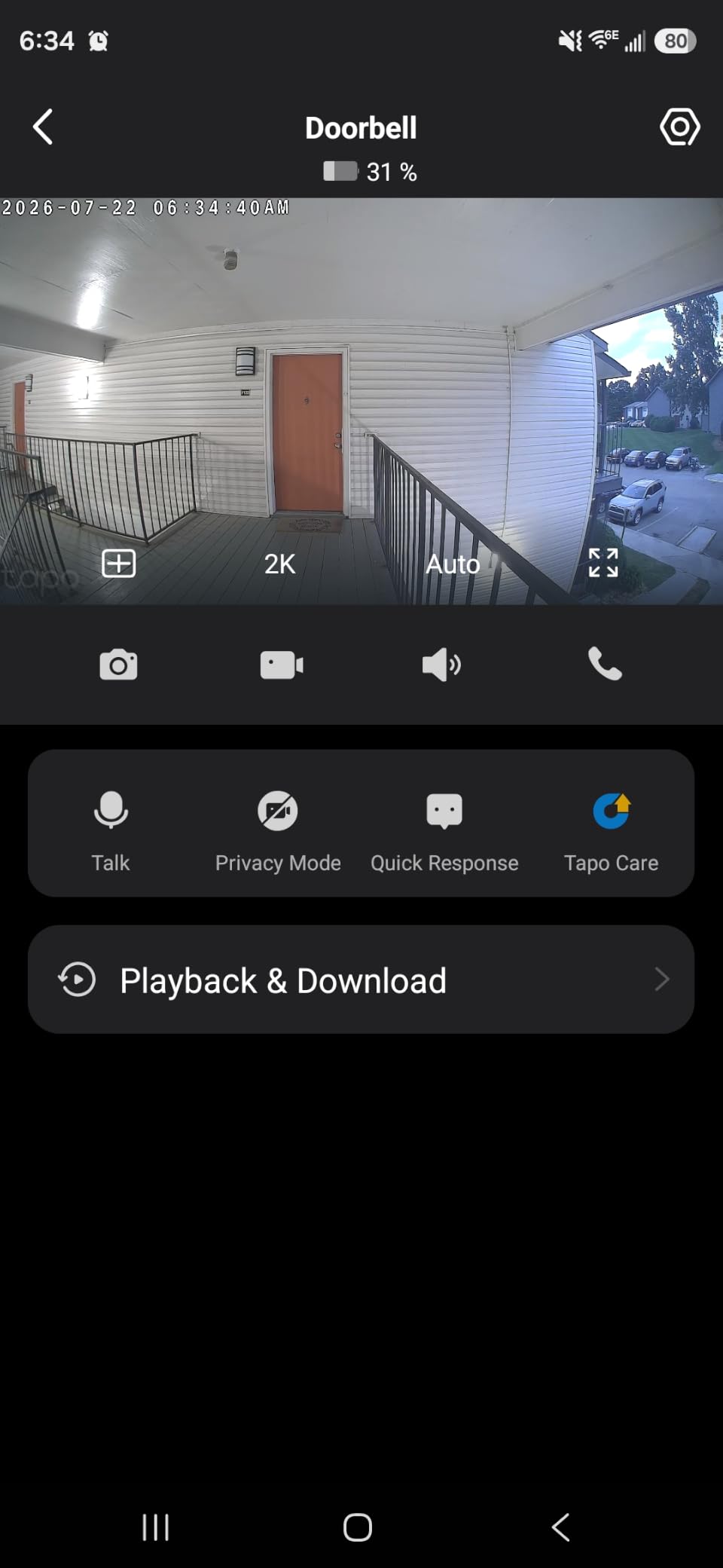 Tapo 2K Wireless Smart Video Doorbell, D205, 160° Ultra-Wide View | Person Detection, 2-Way Talk, Ring Call, Night Vision, Subscription-Free Local Storage or Optional Cloud, D205 customer photo 1