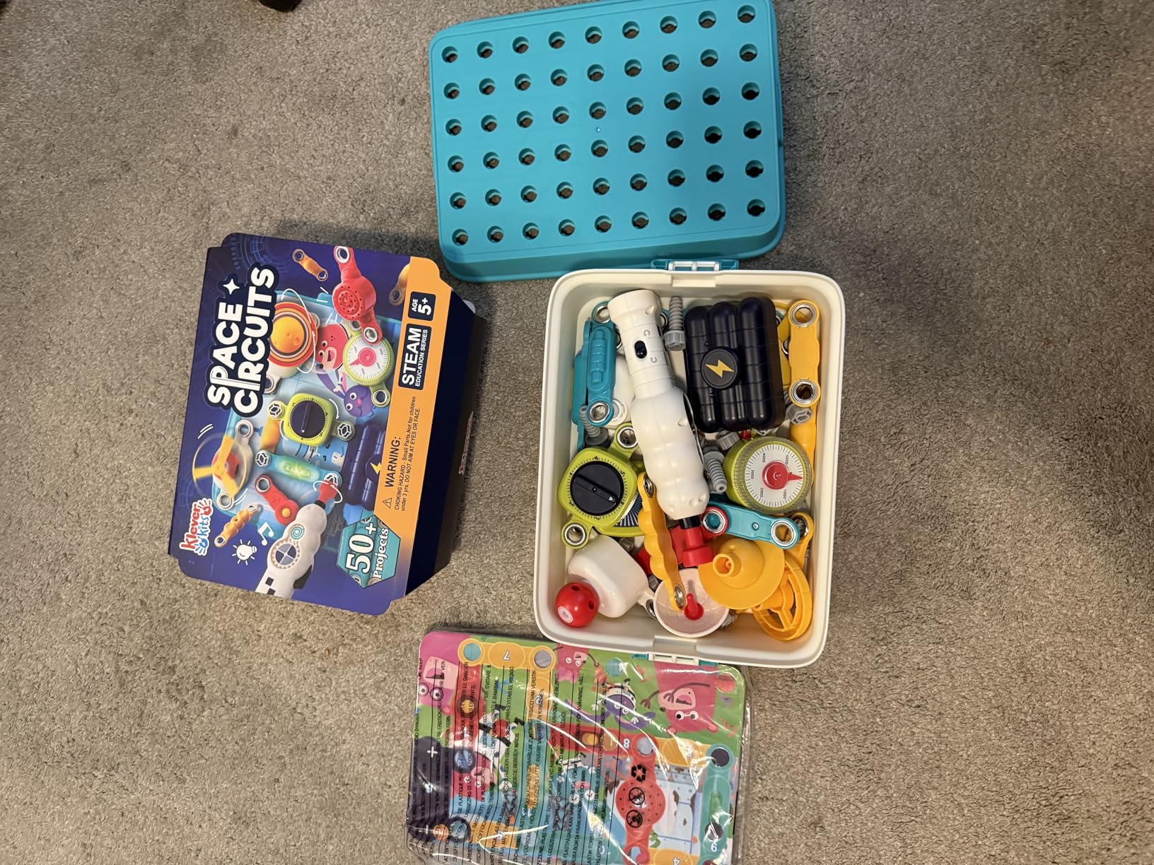 JOVA Klever Kits 50+ Projects Space Circuits - Electronics Kit for Kids with 46+ Components, Electronic STEM Toy Educational Science Kits for Kids Ages 5-8+ customer photo 2