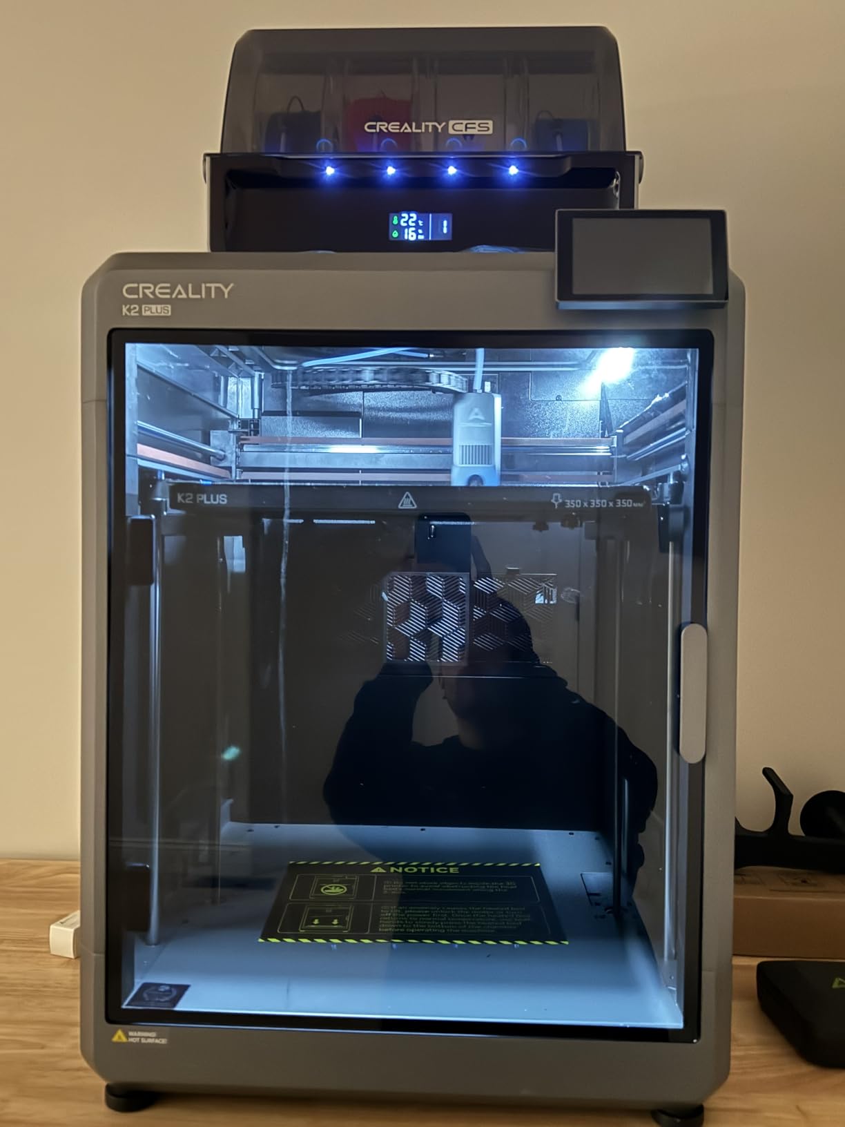 Creality Resin 3D Printer for Kids and Beginners, HALOT R6 Fully Assembled, Upgraded Light Source with High-Precision Printing, LCD Monochrome Screen Simple Workflow 3D Resin Printers customer photo 2