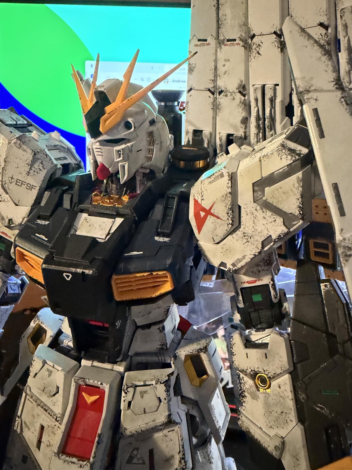 Bandai Hobby - Mobile Suit Gundam: Char's Counterattack - Nu Gundam PG Unleashed 1/60 Model Kit customer photo 2