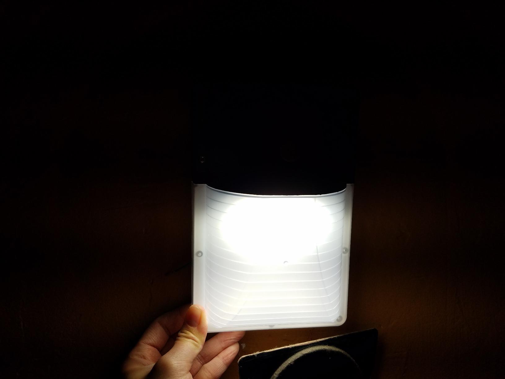 CINOTON 30W LED Wall Pack Light, 5000K 3600LM, Dusk to Dawn Sensor, 2 Pack | 120Vac, IP65 Waterproof, UL Listed, Hardwired Installation, Pre-punched Design, Garage and Porch Security Use customer photo 2