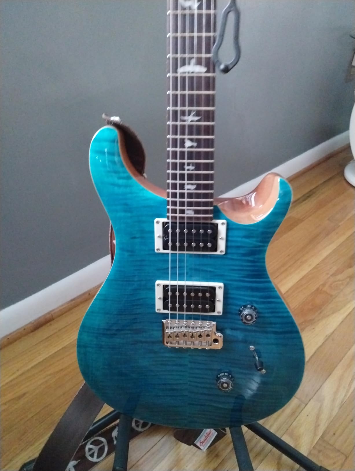 PRS SE Custom 24 Exclusive, Lake Blue with Gigbag customer photo 2