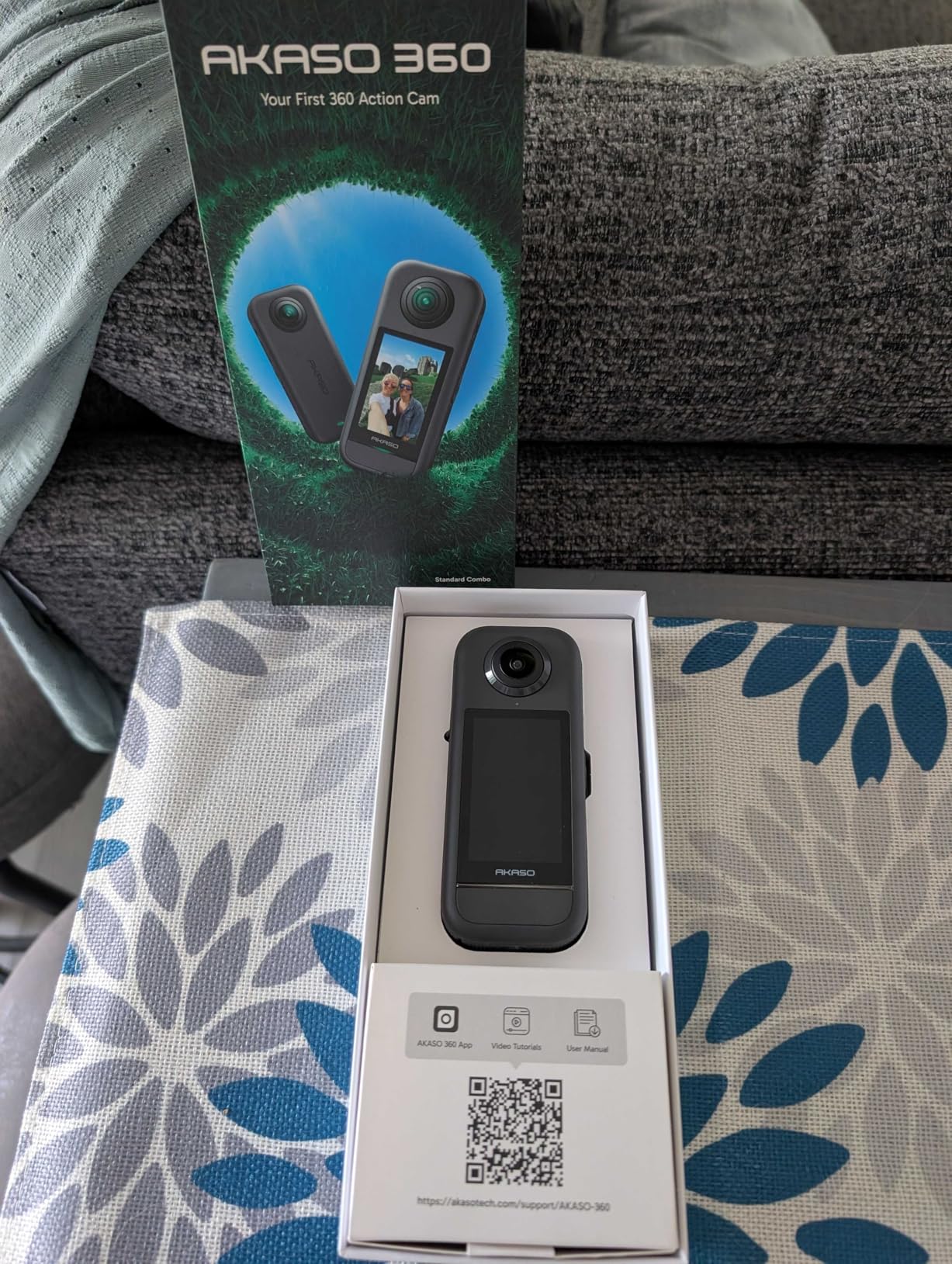 AKASO 360 Action Camera - 5.7K 360 Video with 1/2