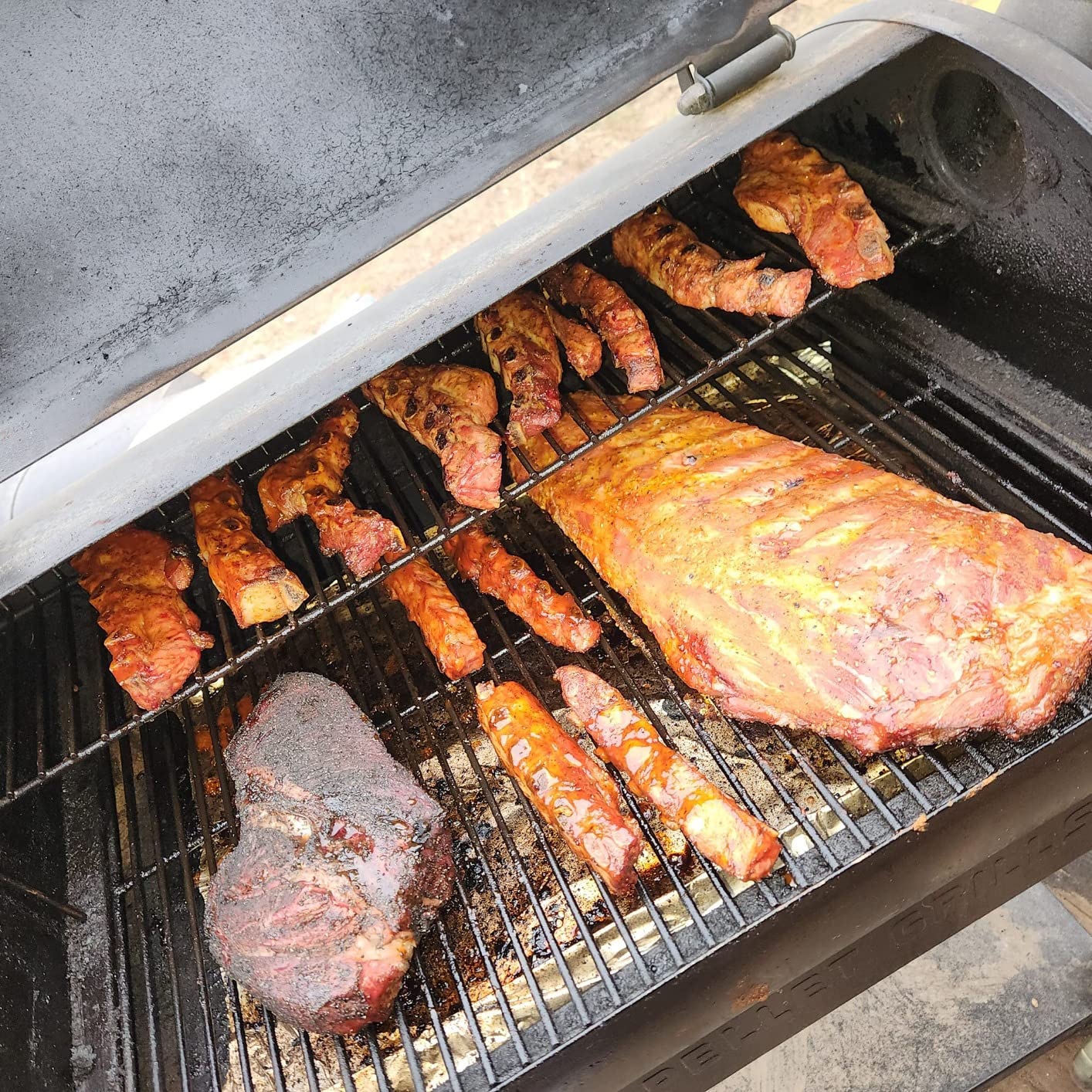 Z GRILLS ZPG-450A2 Wood Pellet Grill & Smoker, PID V3.0 Controller, 459 Sq in Cook Area, Bronze customer photo 2