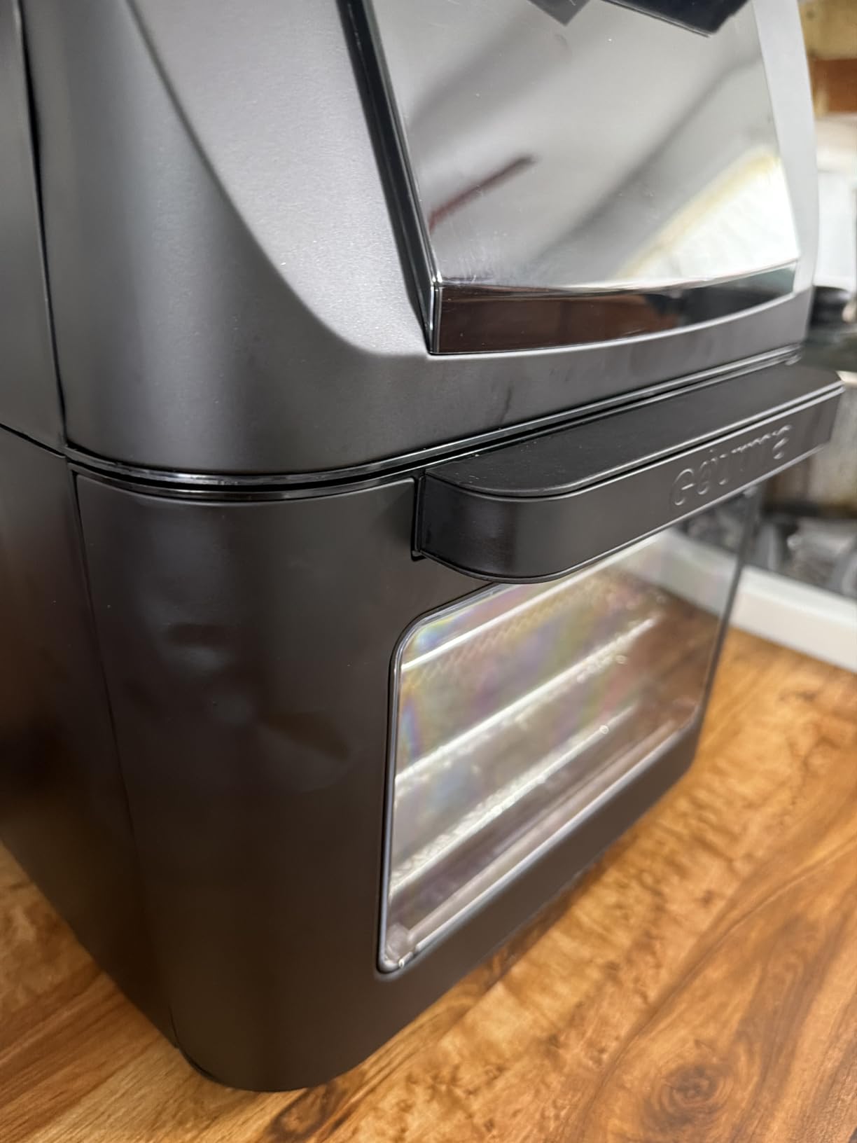 Gourmia Air Fryer - 14 Qt All-in-One Oven with Rotisserie, Digital Display with 12 Presets, Roast, Bake, Broil, Dehydrate, Dishwasher Safe Accessories, Black customer photo 1