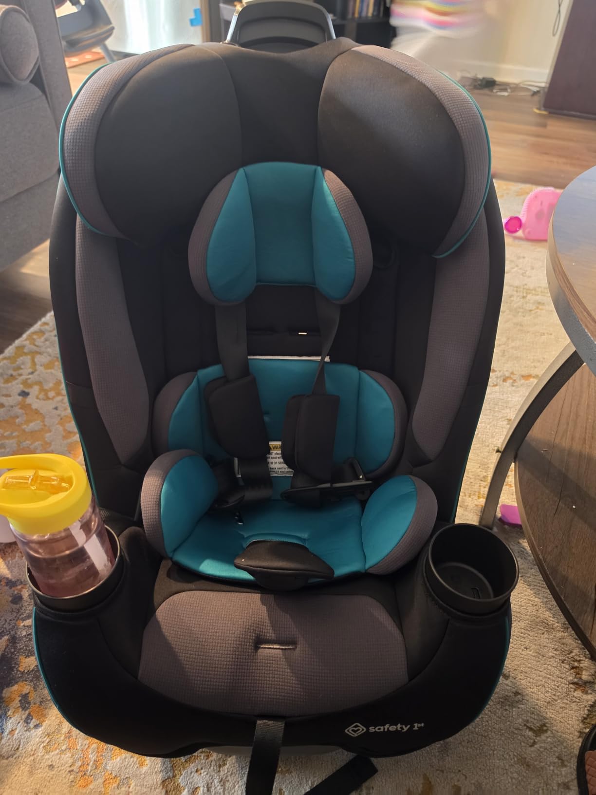 Safety 1st Grow and Go All-in-One Convertible Car Seat, Rear Facing, 5-40 lbs, Forward Facing (30-65 lbs), High Back Booster Seat 40-100 pounds, Alaskan Blue customer photo 1