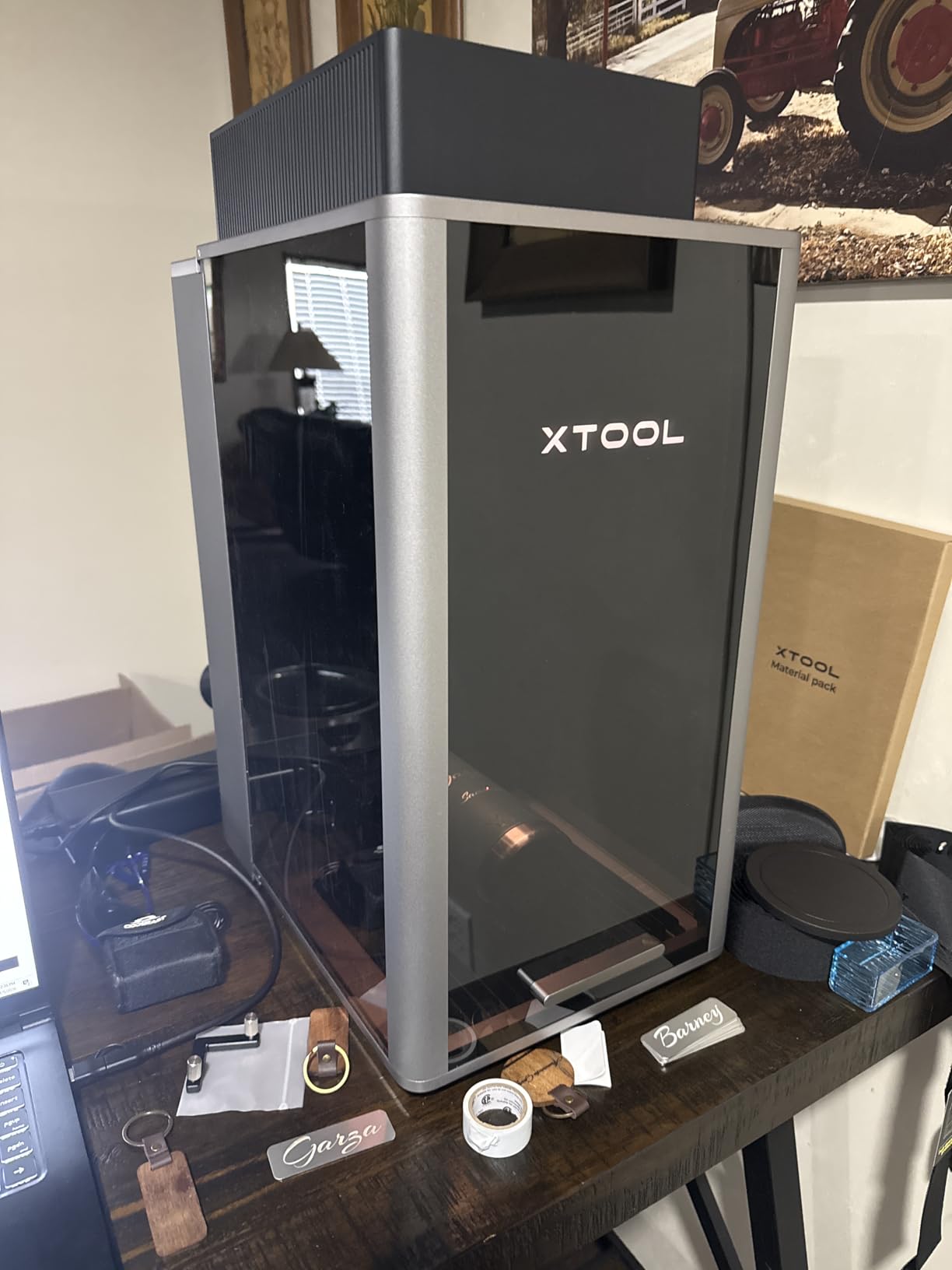 xTool F2 Ultra 60W MOPA & 40W Diode Dual Laser Engraver | 100+ Color Metal Engraving, Dual 48MP Cameras, Auto Streamline, 15,000mm/s Ultra-Fast, AI Powered 3D Laser Engraving Machine customer photo 2