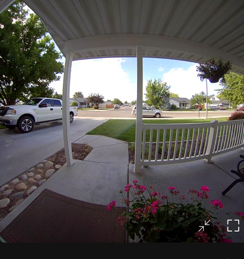 Ring Wired Doorbell (newest model), Wide-Angle Retinal 2K, up to 6x Enhanced Zoom, pair with Alexa or Ring Chime for in-home alerts, Speckled Gray customer photo 1
