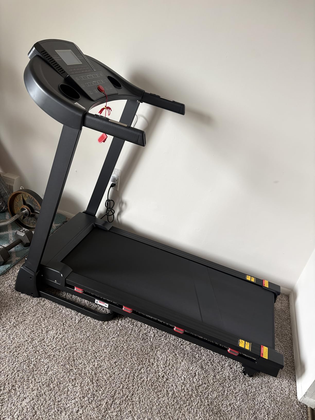 Heavy Duty Running Treadmill with 15-Level Auto Incline | 400lb Capacity, 4.0 HP customer photo 2