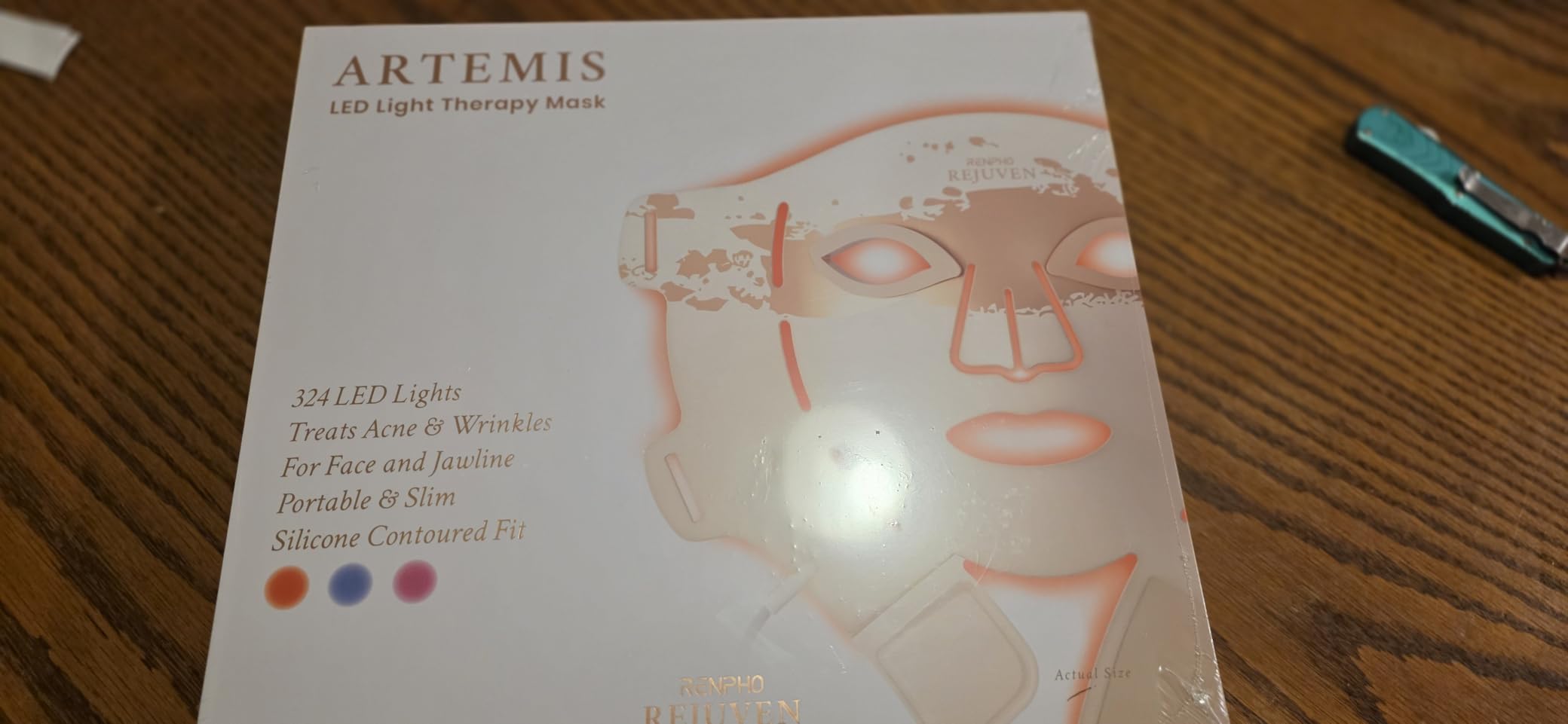 RENPHO Red Light Therapy Mask for Face, FDA-Cleared,Birthday Gifts for Wife customer photo 1