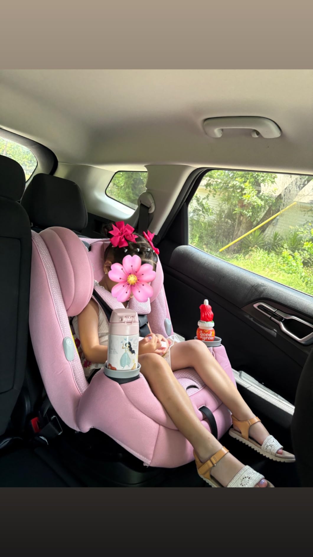 Maxi-Cosi Pria All-in-One Convertible Car Seat, Infant to Toddler Car Seat, Easy-Install Harness, Machine-Washable Cover, 5-100 lbs, Sea Shadow customer photo 1