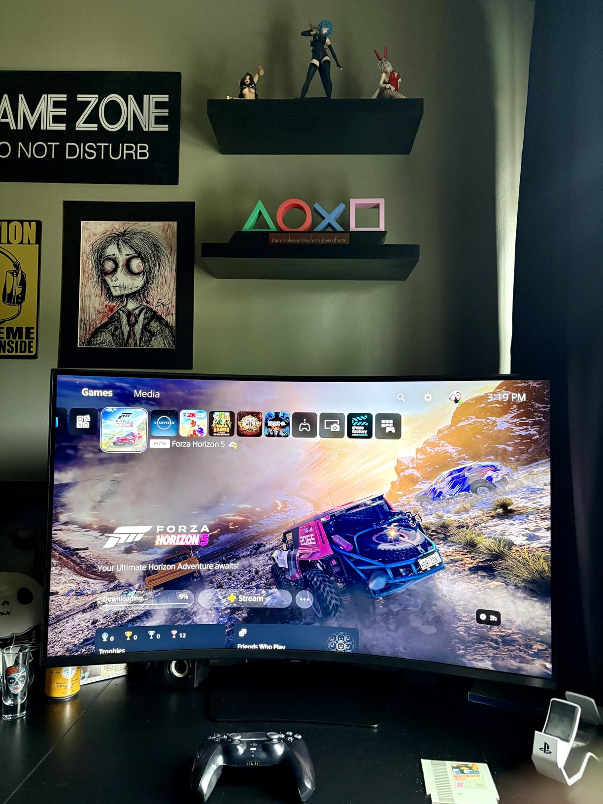 Samsung 37” Odyssey G7 (G75F) Series 4K UHD Curved Gaming Monitor customer photo 1
