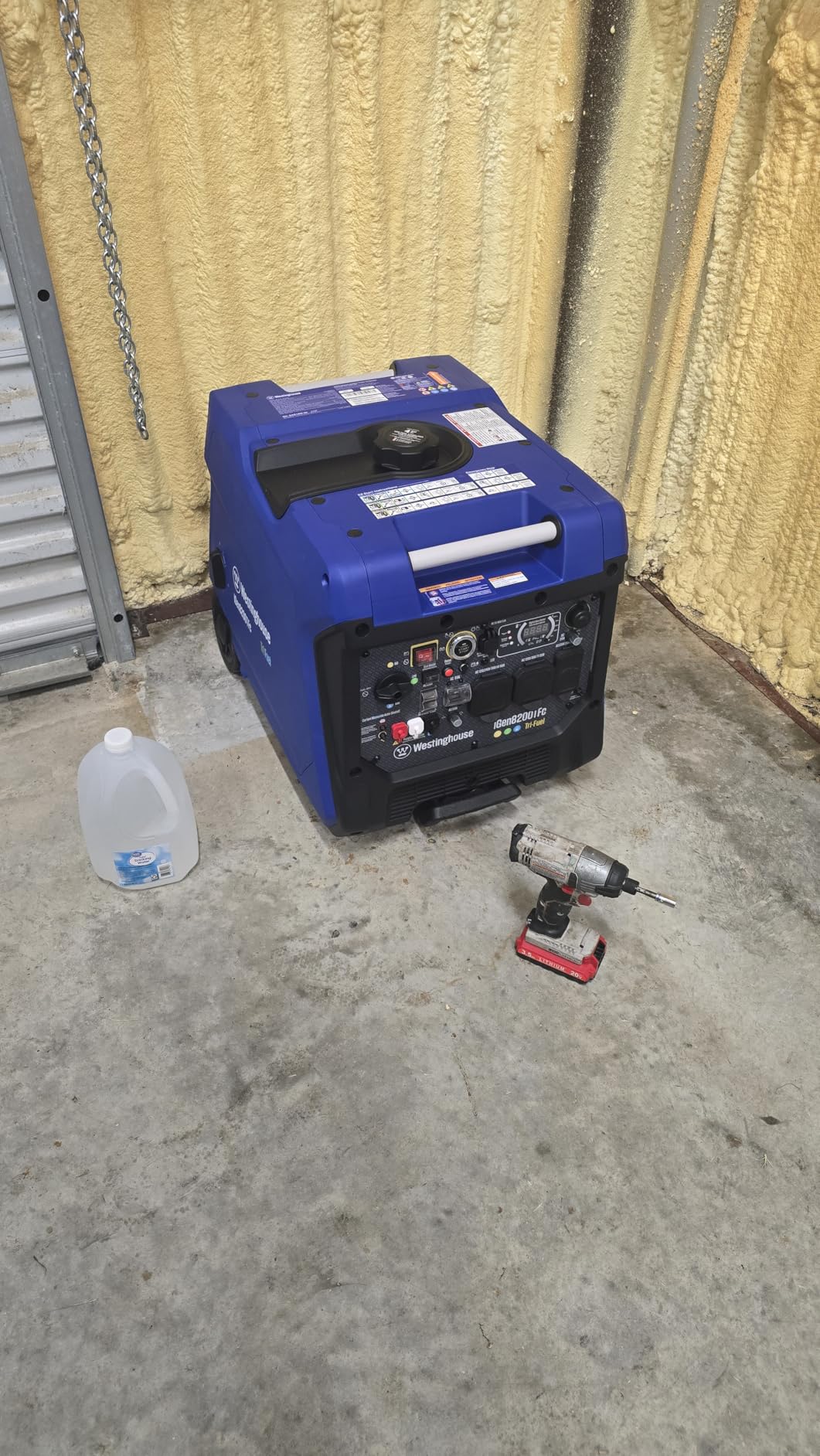 Westinghouse 8200 Peak Watt Tri-Fuel Portable Inverter Generator, Remote Electric Start, Transfer Switch Ready, Gas, Propane, Natural Gas, Low THD, Safe for Electronics, Parallel Capable, CO Sensor customer photo 2