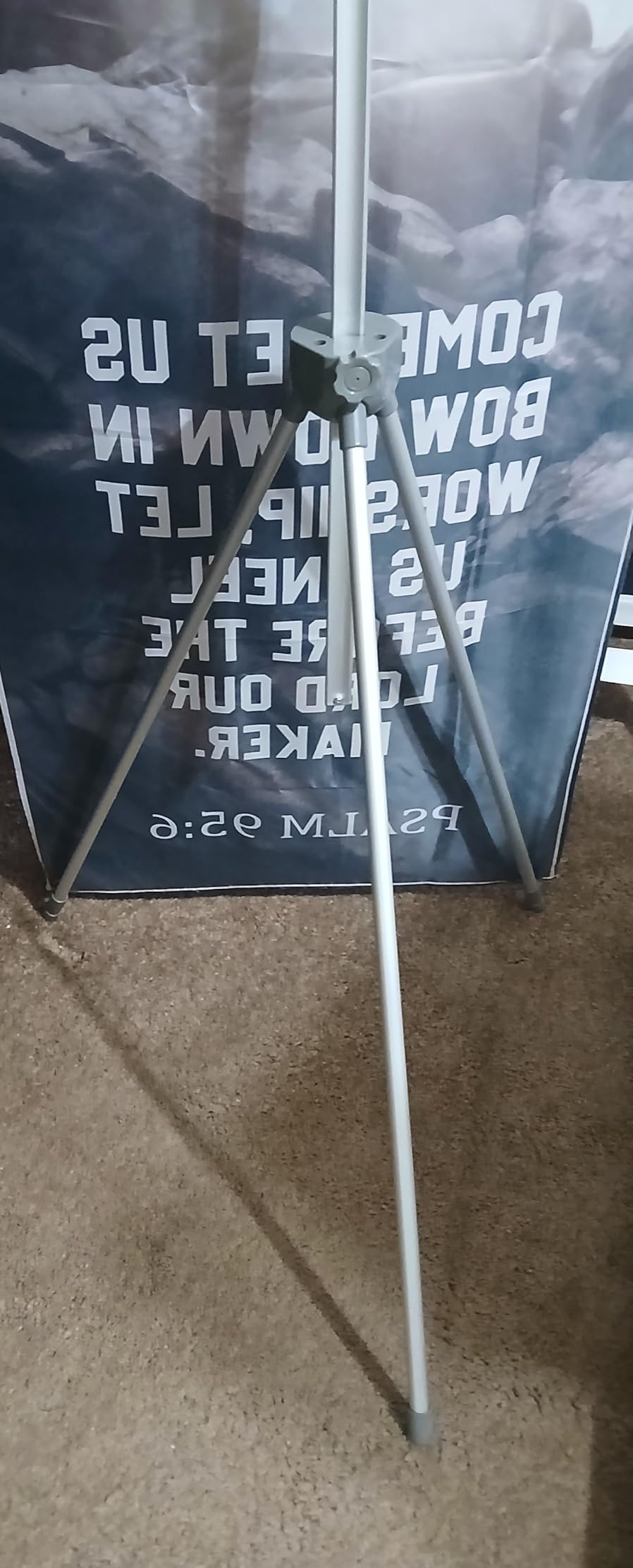 BTDVR 3 Pack X Banner Stand, Adjustable Retractable banner stand with Portable Carry Bag, Fits Banners 23